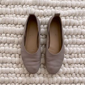 EVERLANE Day Glove Leather Flats Mocha 6.5